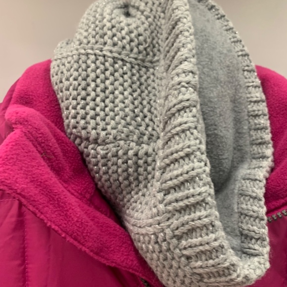 Deux par deux winter jacket pink and grey size 4 - Picture 4 of 6